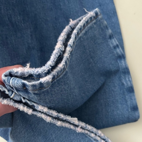 Good American Women’s Straight High Rise Cropped Jean Size 14/32 New - Picture 11 of 11